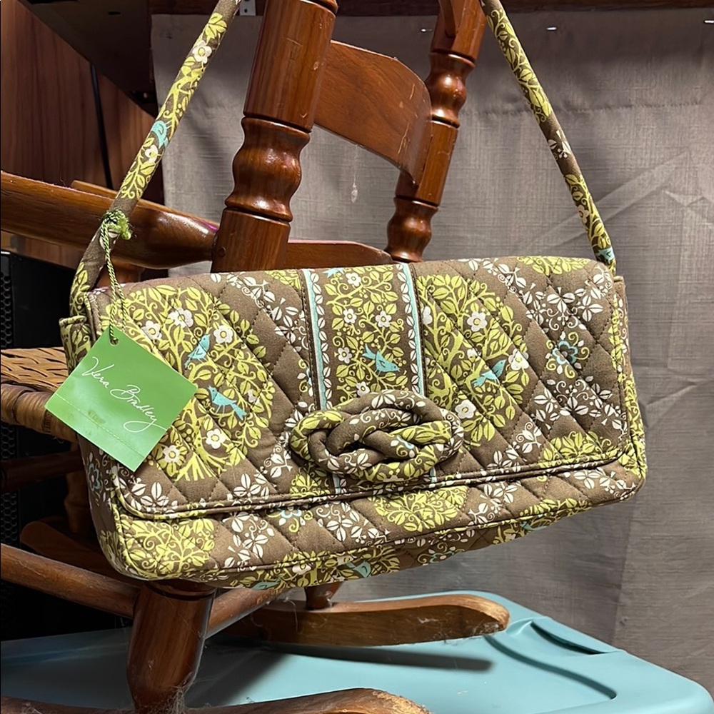 Vera Bradley Quilted Floral Handbag